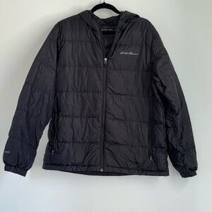 Eddie Bauer Men's Charcoal Puffer Jacket